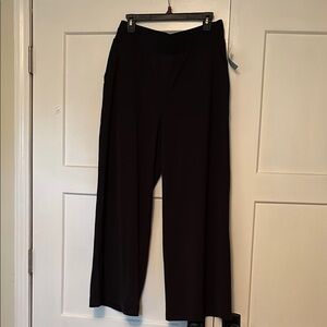 Lou & Grey Black Wide Leg Luvstretch Pants- NWT!
